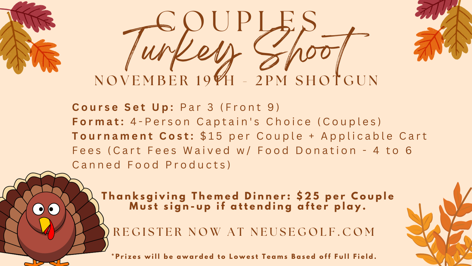 Turkey Shoot - Neuse Country Club