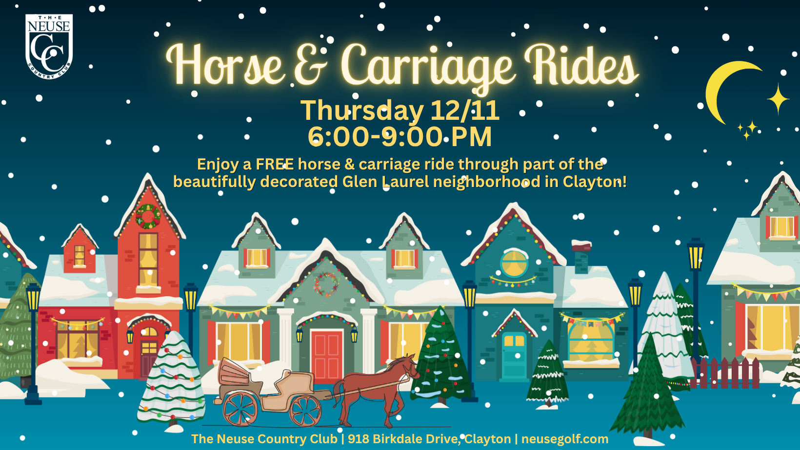 Carriage Rides - Neuse Country Club